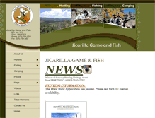 Tablet Screenshot of jicarillahunt.dashbee.com